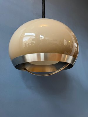 Vintage Space Age Mid-Century Modern Retro Pendant Light from Dijkstra, 1970s-ZBK-1255028