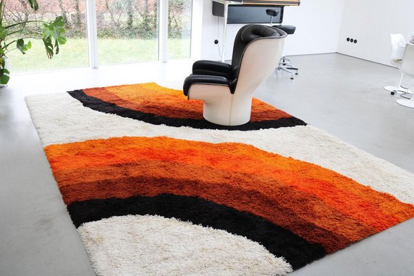 Vintage Space Age Rug by Panton, 1970s-FJP-1817160