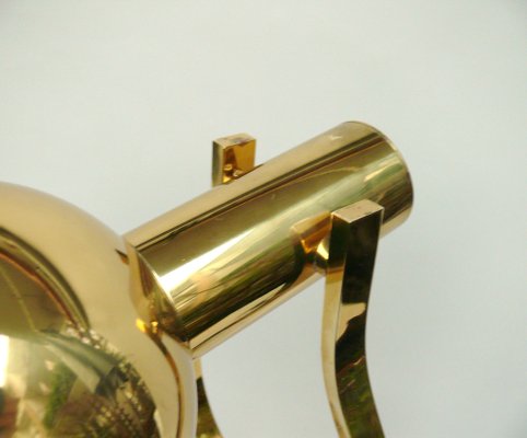 Vintage Space Age Table Lamp in Brass, 1970s-EY-1790952