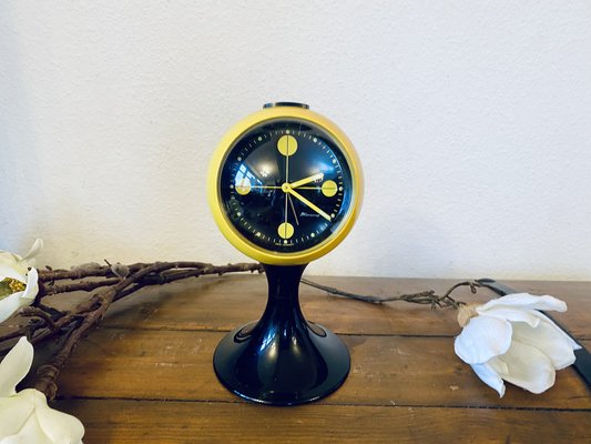 Vintage Space Age Tulip Foot Alarm Clock from Blessing-PYR-1789027