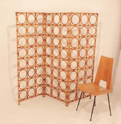 Vintage Spanish Bamboo Screen-KT-564843