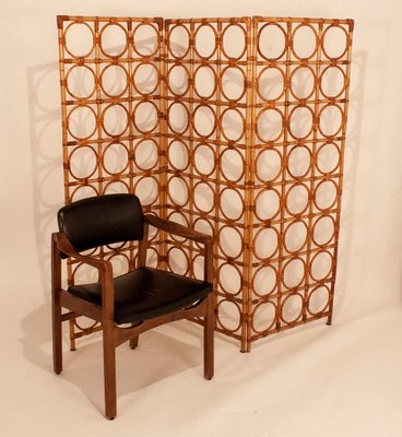 Vintage Spanish Bamboo Screen-KT-564843