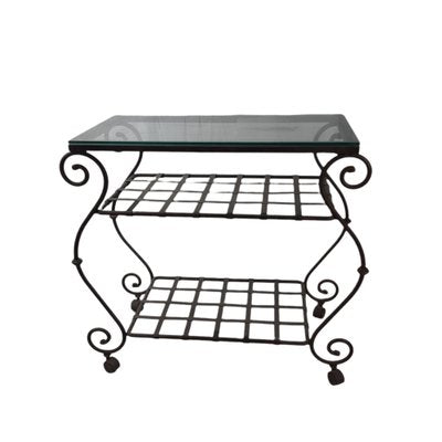 Vintage Spanish Iron Food & Drink Trolley-TCS-1250202