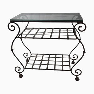 Vintage Spanish Iron Food & Drink Trolley-TCS-1250202