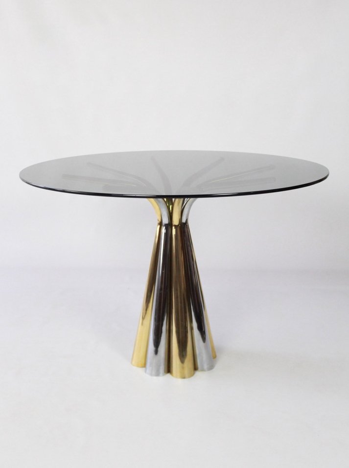 Vintage Spanish Mesa de Hierro Table from Vidal Grau, 1970s