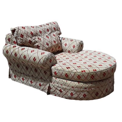 Vintage Spanish Sofa Daybed in Cotton-TCS-1348004