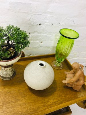 Vintage Spherical Ceramic Vase, 1960s-UWE-1435871