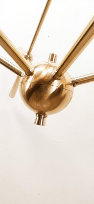 Vintage Sputnik Brass Pendant-QLH-1286843