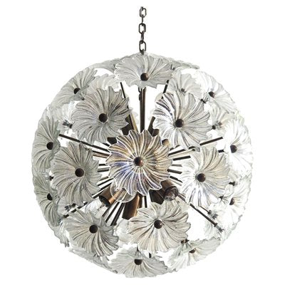 Vintage Sputnik Italian Crystal Chandelier, 1980-OVO-1665069