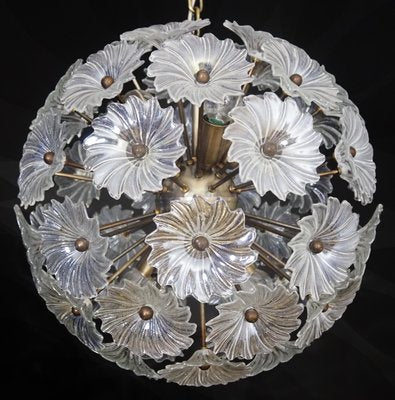 Vintage Sputnik Italian Crystal Chandelier, 1980-OVO-1665069