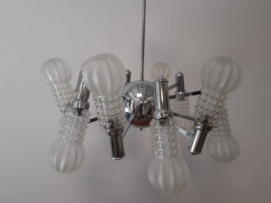 Vintage Sputnik Lamp with 12 Lights-QLH-1286864