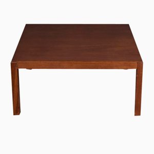 Vintage Square Walnut-Stained Coffee Table-SRP-1732807