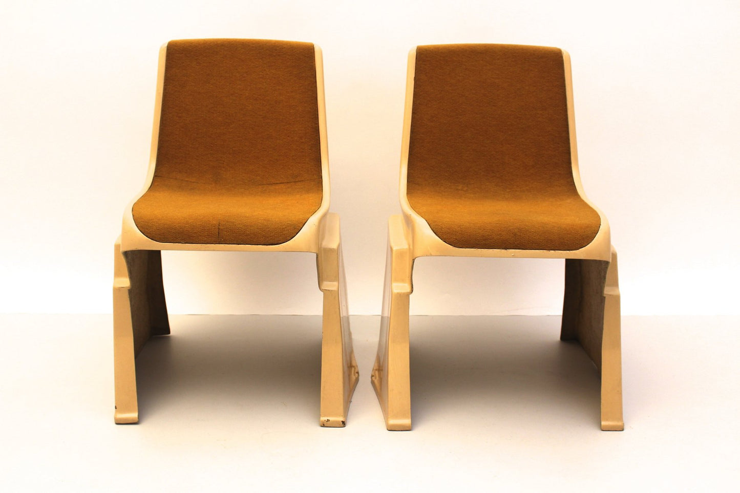 Vintage Stacking Side Chairs by Günther Domenig, 1968, Set of 2