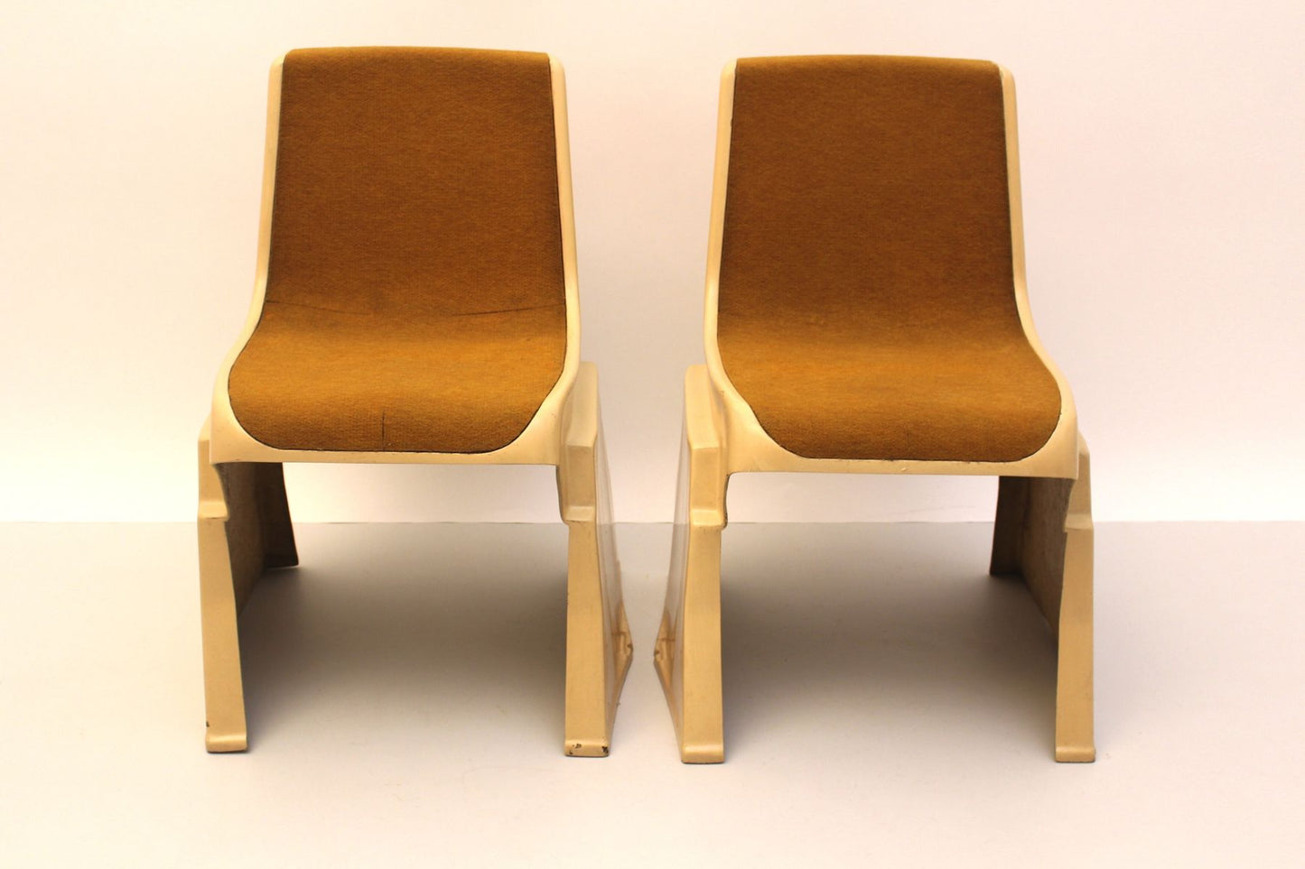 Vintage Stacking Side Chairs by Günther Domenig, 1968, Set of 2