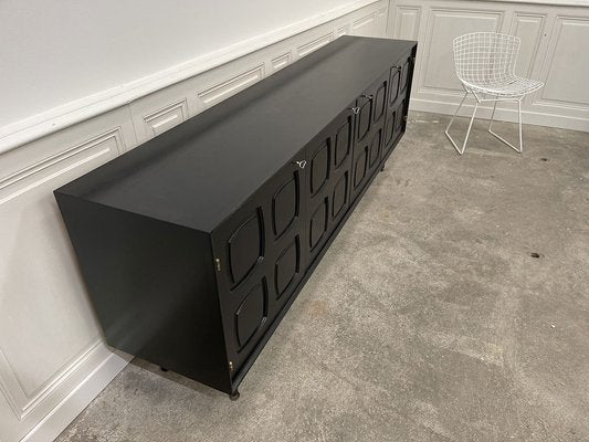 Vintage Stained Mahogany Sideboard, 1970s-PB-1798826