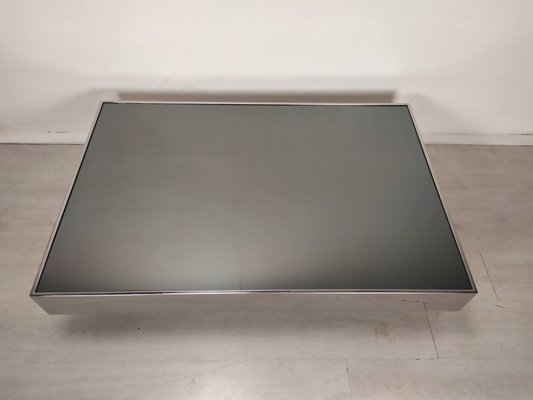 Vintage Stainless Steel Coffee Table, 1970s-EAD-2032375