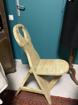 Vintage Steel Carved Chair-TEP-1425632