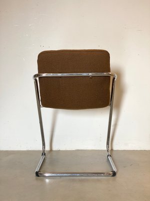 Vintage Steel Dining Chairs, 1970s, Set of 6-NPC-1441933