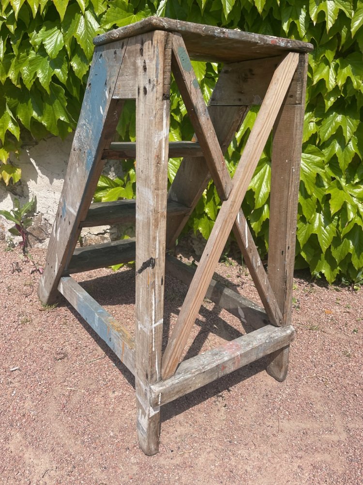 Vintage Step Ladder, 1950s