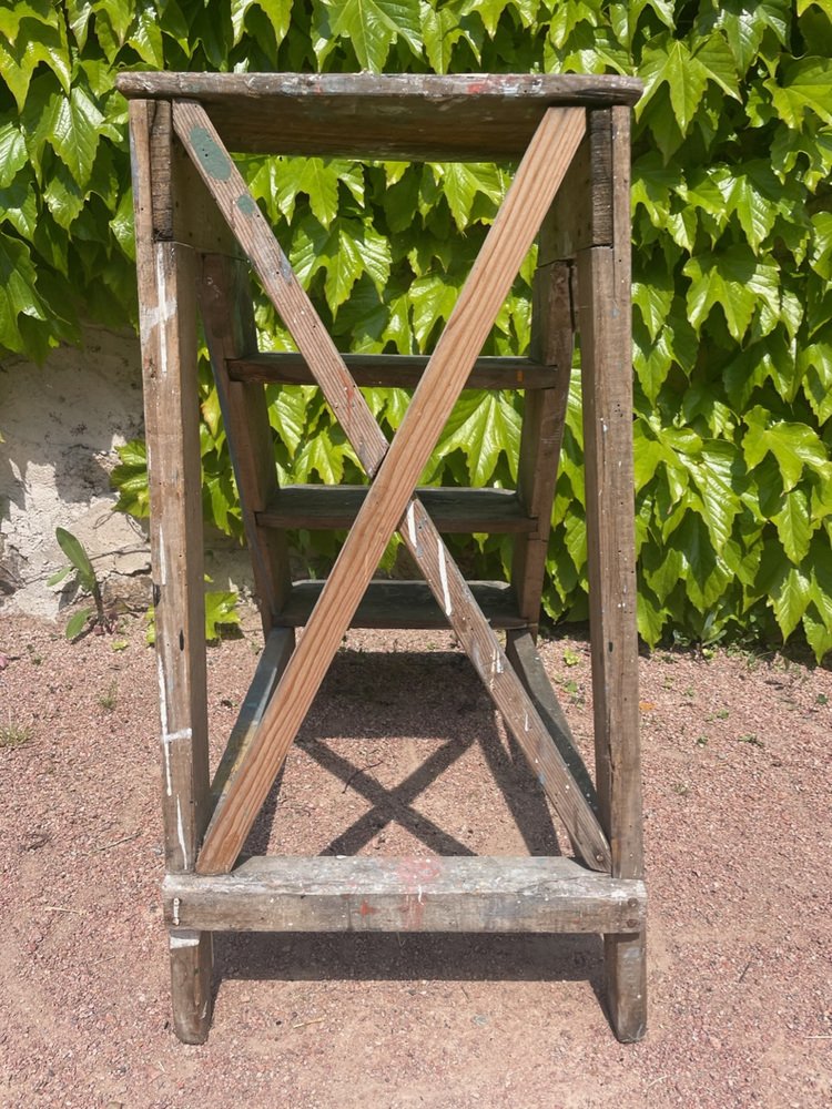 Vintage Step Ladder, 1950s