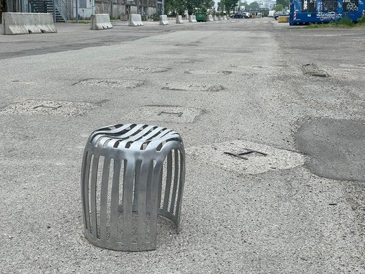 Vintage Stool in Metal, 1970s-MXB-1318420