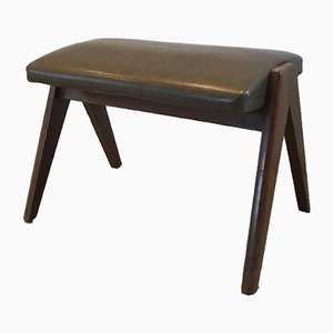 Vintage Stool in the Style of Pierre Jeanneret, 1960s-SU-743110