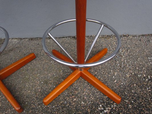 Vintage Stools by Börje Johanson, 1950s, Set of 2-YDZ-1823907