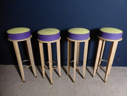 Vintage Stools, Set of 4-WSV-605175