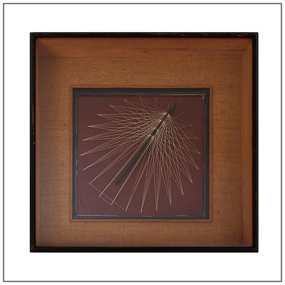 Vintage String Art Wall Hanging Sculpture, 1970s-NYF-2019197