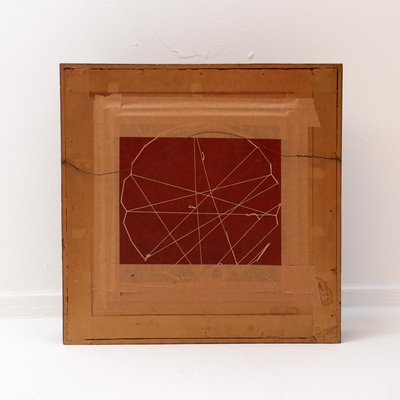 Vintage String Art Wall Hanging Sculpture, 1970s-NYF-2019197