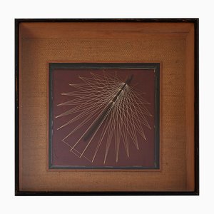 Vintage String Art Wall Hanging Sculpture, 1970s-NYF-2019197