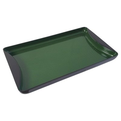 Vintage Striped Tray in Acrylic Glass from Guzzini, Italy, 1970s-FO-1759679