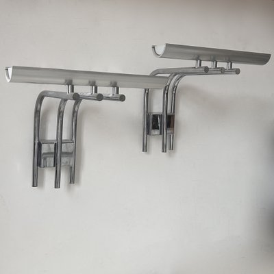 Vintage Studio Wall Lighting in Chrome Metal, 1978-KAI-1814471