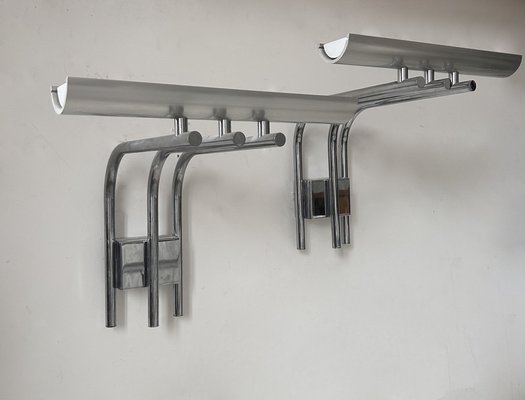 Vintage Studio Wall Lighting in Chrome Metal, 1978-KAI-1814471