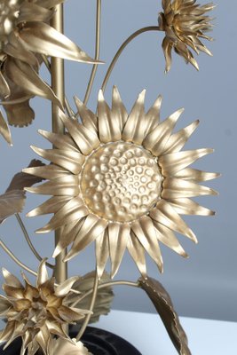 Vintage Sunflower Table Lamp, 1980s-ZLE-1784064