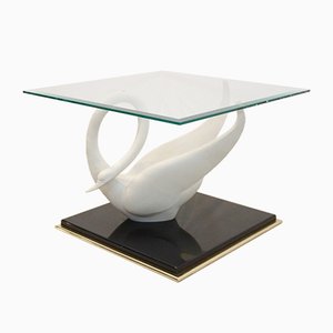 Vintage Swan Side Table from Maison Jansen, 1970s-EJE-877457