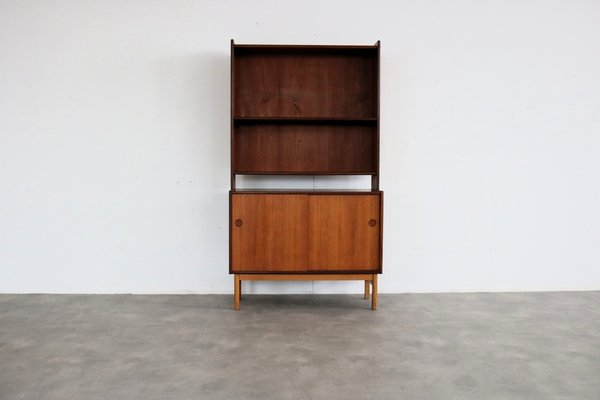 Vintage Swedish Bookcase in Teak, 1960s-FUN-1731844