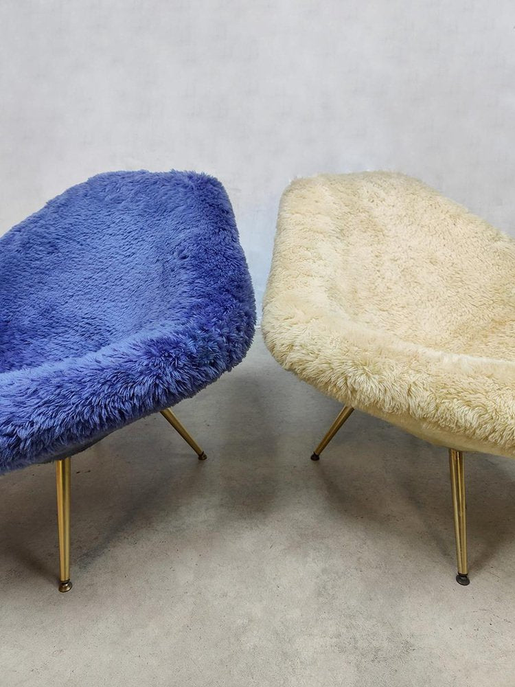 Vintage Swedish Chairs by Eva Arne Dahlén, 1960s, Set of 2