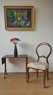 Vintage Swedish Extendable Table, 1960s-ZEF-1738897