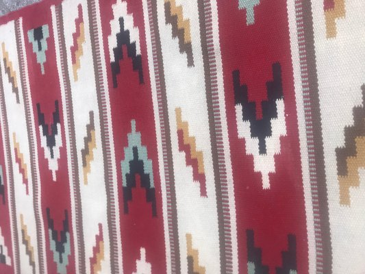 Vintage Swedish Flat Runner Kilim-YMM-1061648