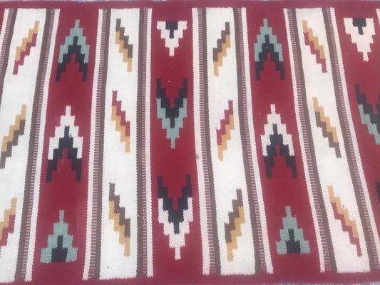 Vintage Swedish Flat Runner Kilim-YMM-1061648