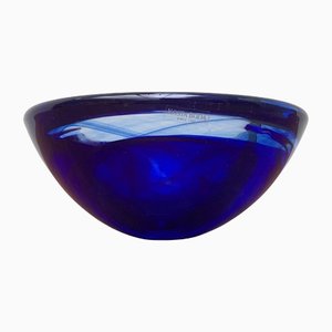 Vintage Swedish Glass Bowl from Kosta Boda-UAH-1160510