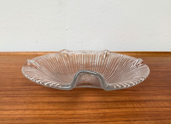 Vintage Swedish Glass Bowl from Pukeberg Glass, 1970s-UAH-1369567