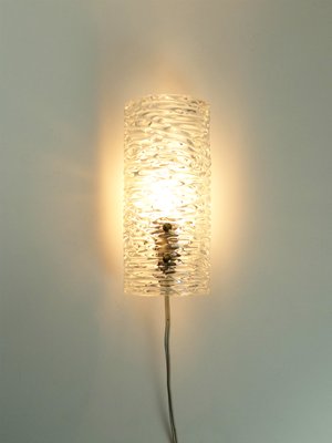 Vintage Swedish Glass Wall Light Model 8493 by Carl Fagerlund, 1960s-ZM-1285538