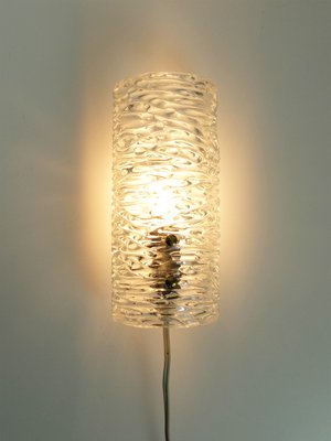 Vintage Swedish Glass Wall Light Model 8493 by Carl Fagerlund, 1960s-ZM-1285538