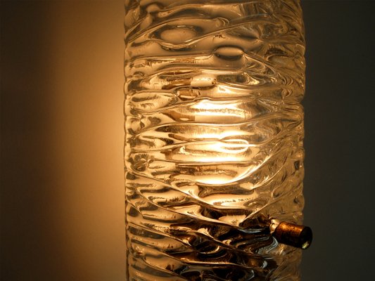 Vintage Swedish Glass Wall Light Model 8493 by Carl Fagerlund, 1960s-ZM-1285538