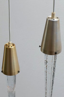 Vintage Swedish Icicle Lamp attributed to Atelje Engberg, 1960s, Set of 2-OYZ-1805335