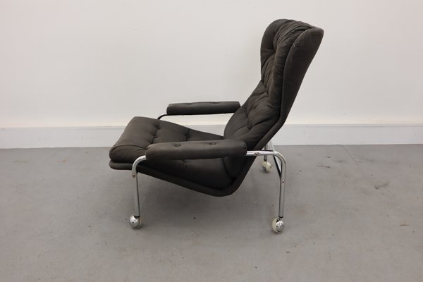 Vintage Swedish Lounge Chair by Scapa Rydaholm, 1970s-JWH-666957