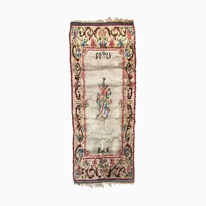 Vintage Swedish Tapestry Runner-YMM-1073880