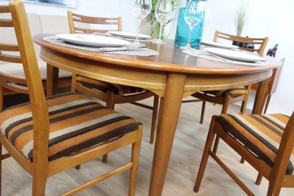 Vintage Swedish Teak Dining Chairs from Farstrup Møbler, 1980s, Set of 4-HJY-2020711